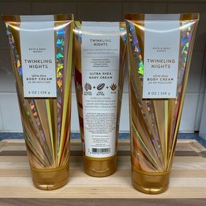 NWT Bath & Body Works Twinkling Nights Ultra Shea Body Cream